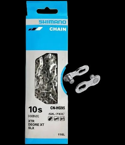 Shimano XT / XTR / SLX 10-fach Kette CN-HG95 (gewachst)